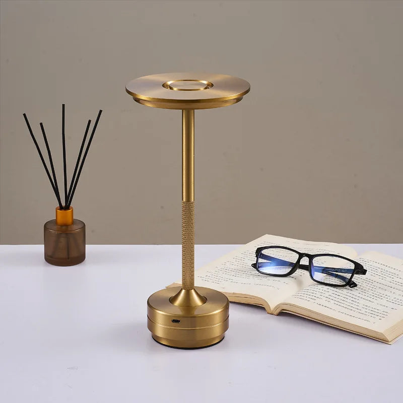 Celviera Rechargeable LED Touch Sensor Table Lamp