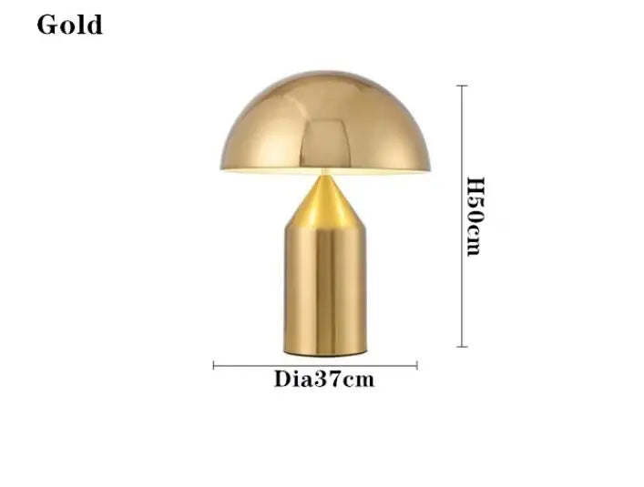 Celviera Electroplating Mushroom Table Lamp