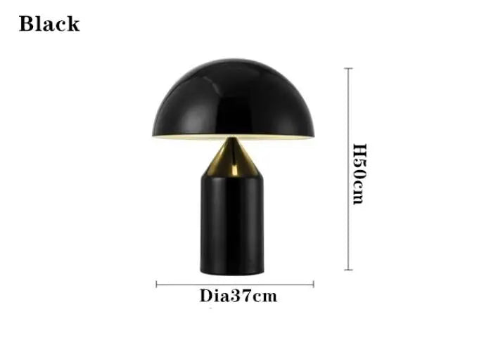 Celviera Electroplating Mushroom Table Lamp