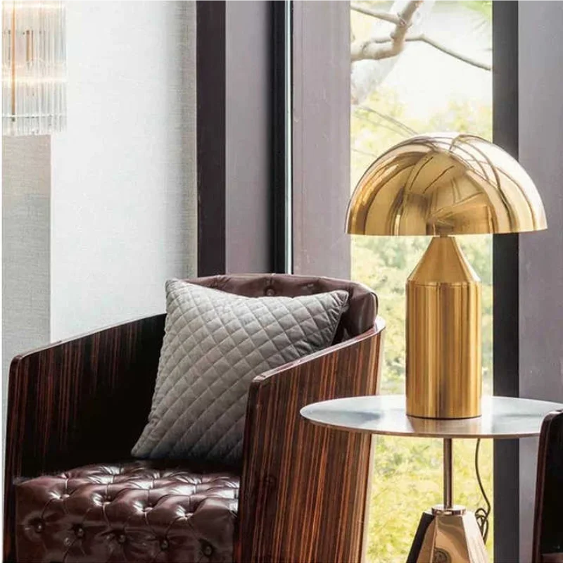Celviera Electroplating Mushroom Table Lamp