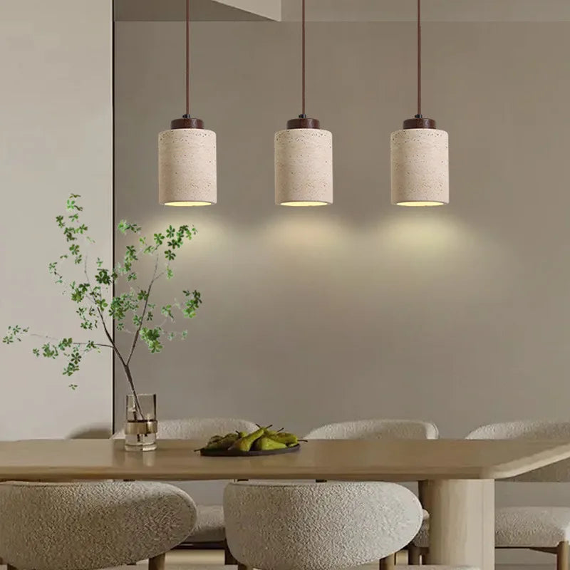 Celviera Minimalist Stone Pendant Light