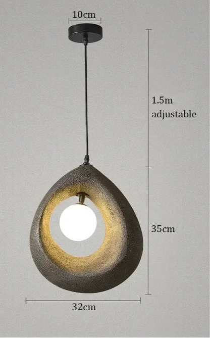 Celviera Modern Pendant Light – Elegant Teardrop Design for Stylish Interiors
